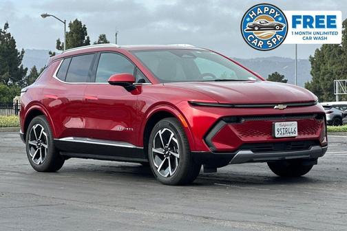 Radiant Red Tintcoat 2025 Chevrolet Equinox EV LT