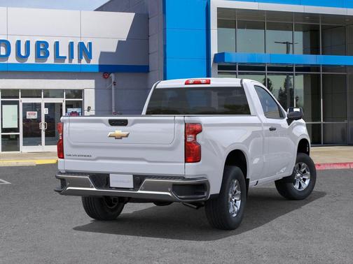 Summit White 2026 Chevrolet Silverado 1500 WT