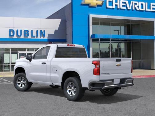 Summit White 2026 Chevrolet Silverado 1500 WT