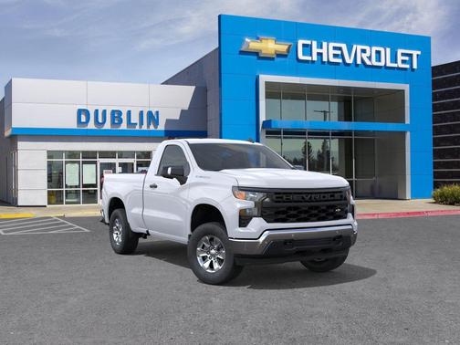 Summit White 2026 Chevrolet Silverado 1500 WT