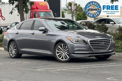 Empire State Gray 2015 Hyundai Genesis 5.0