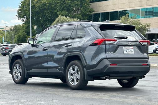 Magnetic Gray Metallic 2025 Toyota RAV4 Hybrid XLE