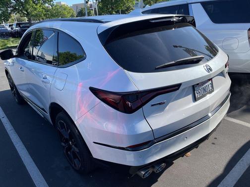 Platinum White Pearl 2025 Acura MDX Type S Advance Package