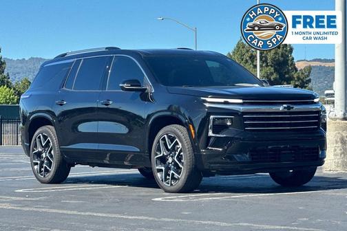 Mosaic Black Metallic 2025 Chevrolet Traverse High Country