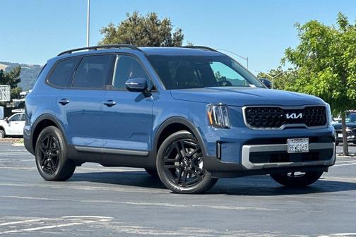 Midnight Lake Blue 2023 Kia Telluride EX X-Line