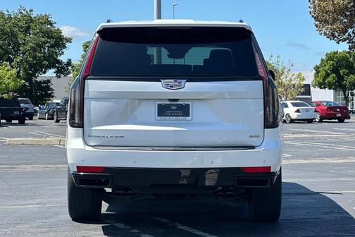 Crystal White Tricoat 2023 Cadillac Escalade ESV Sport