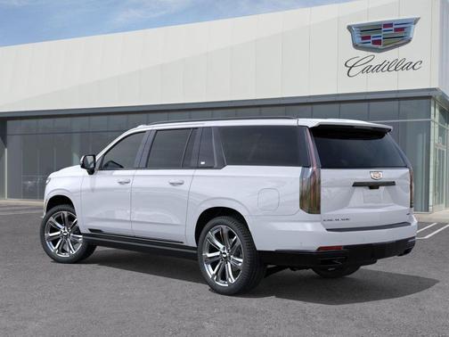 Vibrant White Tricoat 2026 Cadillac Escalade ESV Sport