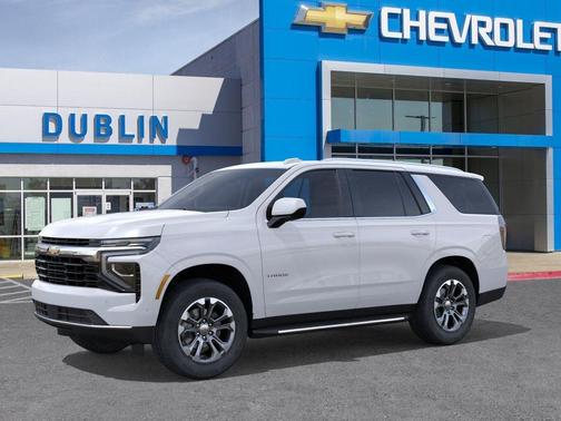 Summit White 2026 Chevrolet Tahoe LS