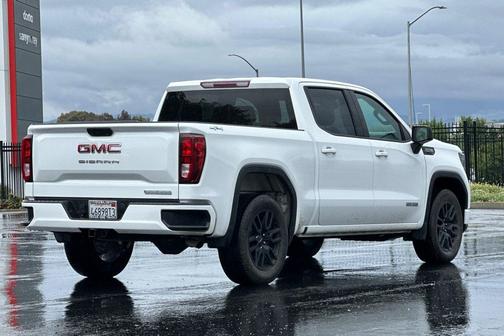 Summit White 2023 GMC Sierra 1500 Elevation