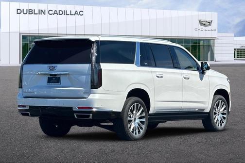 Crystal White Tricoat 2025 Cadillac Escalade ESV Premium Luxury Platinum
