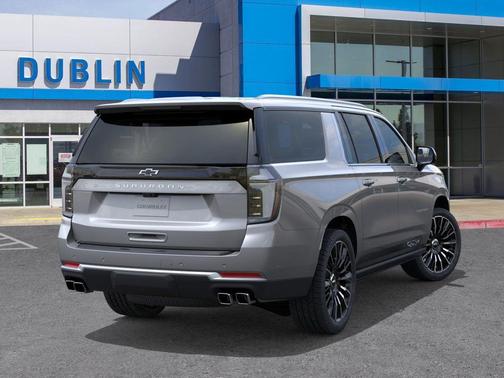 Sterling Gray Metallic 2026 Chevrolet Suburban High Country, 4WD