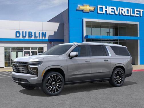 Sterling Gray Metallic 2026 Chevrolet Suburban High Country, 4WD