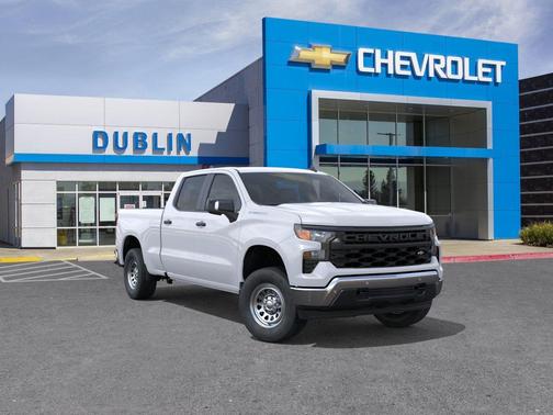 Summit White 2026 Chevrolet Silverado 1500 WT