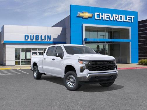Summit White 2026 Chevrolet Silverado 1500 WT