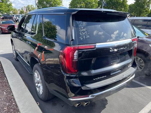 Onyx Black 2025 GMC Yukon Denali