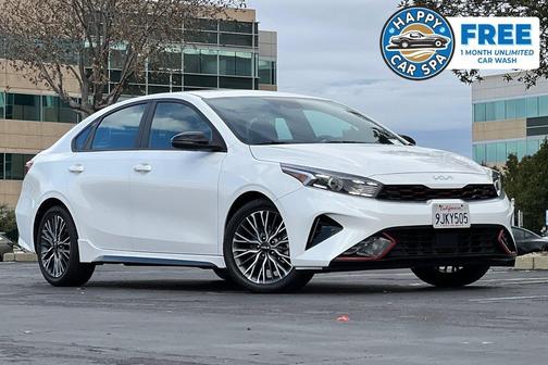 Snow White Pearl 2023 Kia Forte GT-Line