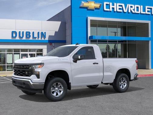 Summit White 2026 Chevrolet Silverado 1500 WT