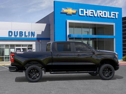 Black 2026 Chevrolet Silverado 1500 Custom Trail Boss