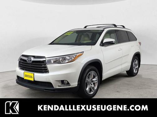 Blizzard Pearl 2016 Toyota Highlander Limited