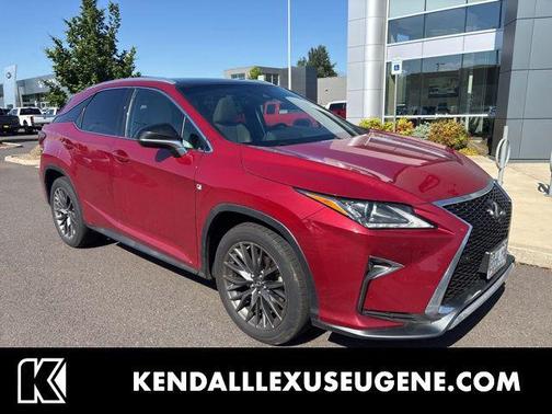 Matador Red Mica 2017 Lexus RX 350 F Sport