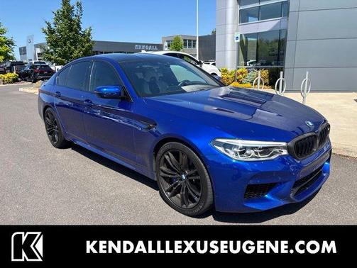 Marina Bay Blue Metallic 2019 BMW M5 Base