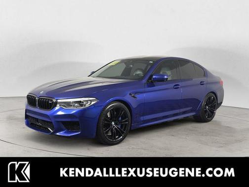 Marina Bay Blue Metallic 2019 BMW M5 Base