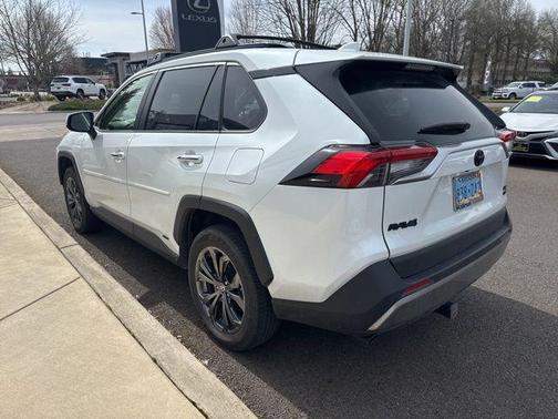 Wind Chill Pearl 2024 Toyota RAV4 Hybrid Limited