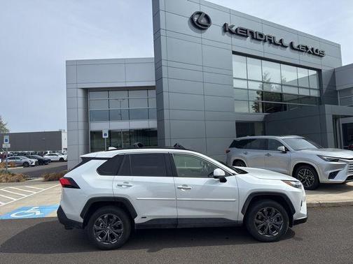 Wind Chill Pearl 2024 Toyota RAV4 Hybrid Limited