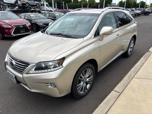 Satin Cashmere Metallic 2013 Lexus RX 350 Base