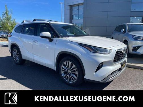 Blizzard Pearl 2020 Toyota Highlander Platinum