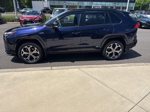 Blueprint/Midnight Black Metallic 2023 Toyota RAV4 Prime XSE
