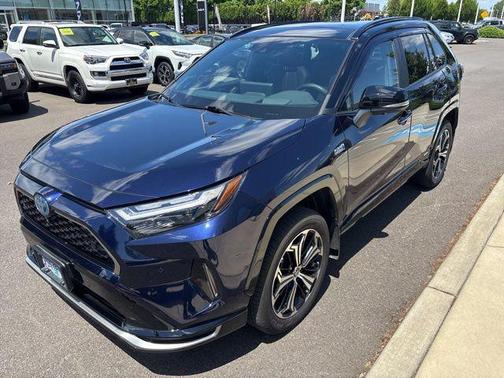 Blueprint/Midnight Black Metallic 2023 Toyota RAV4 Prime XSE
