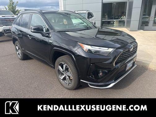 Midnight Black Metallic 2023 Toyota RAV4 Prime SE