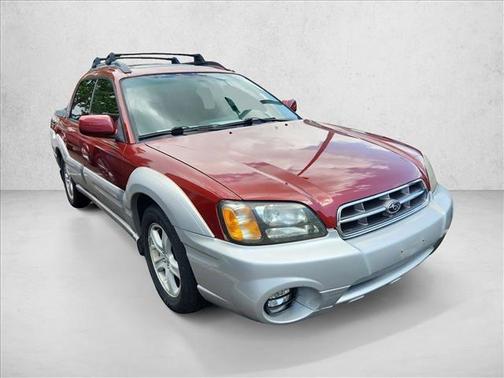 Regatta Red Pearl / Silver Stone Metallic 2003 Subaru Baja