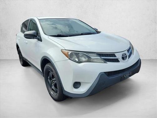 Super White 2015 Toyota RAV4 LE