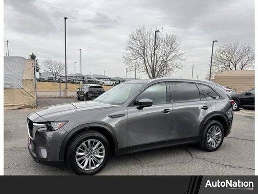 Machine Gray Metallic 2024 Mazda CX-90 3.3 Turbo Preferred Plus