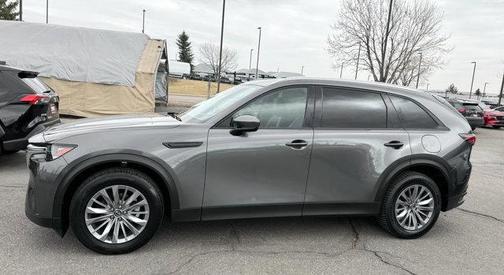 Machine Gray Metallic 2024 Mazda CX-90 3.3 Turbo Preferred Plus