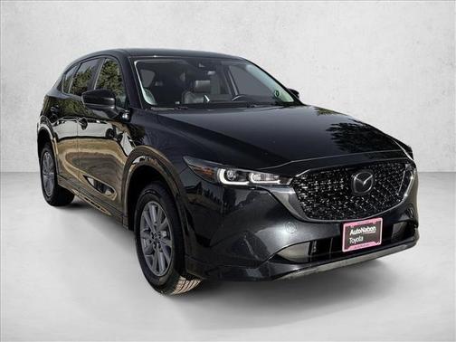 Jet Black Mica 2025 Mazda CX-5 Preferred