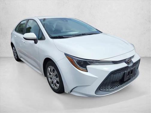 White 2022 Toyota Corolla LE