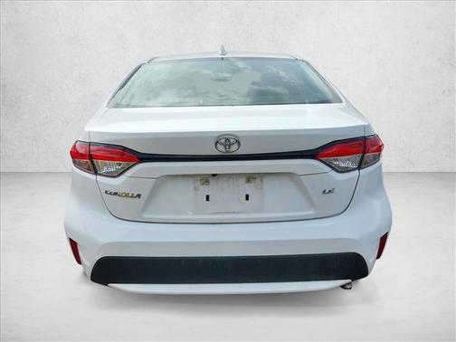 White 2022 Toyota Corolla LE