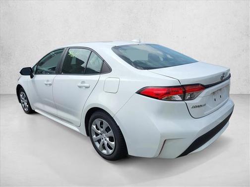 White 2022 Toyota Corolla LE