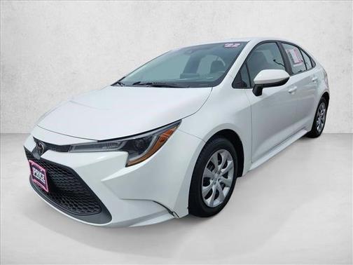 White 2022 Toyota Corolla LE