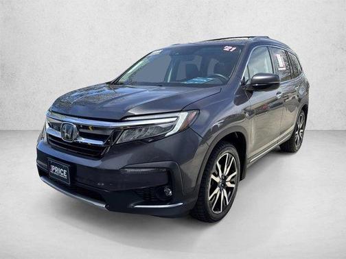 Modern Steel Metallic 2021 Honda Pilot Elite