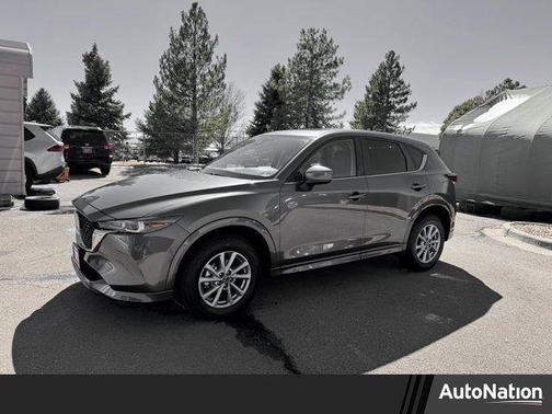 Machine Gray Metallic 2025 Mazda CX-5 2.5 S Preferred Package