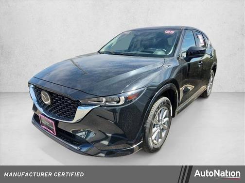 Jet Black Mica 2025 Mazda CX-5 2.5 S Preferred Package