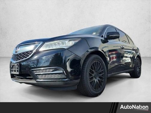 Crystal Black Pearl 2016 Acura MDX 3.5L w/Advance Package