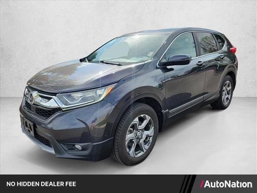 Obsidian Blue 2018 Honda CR-V EX