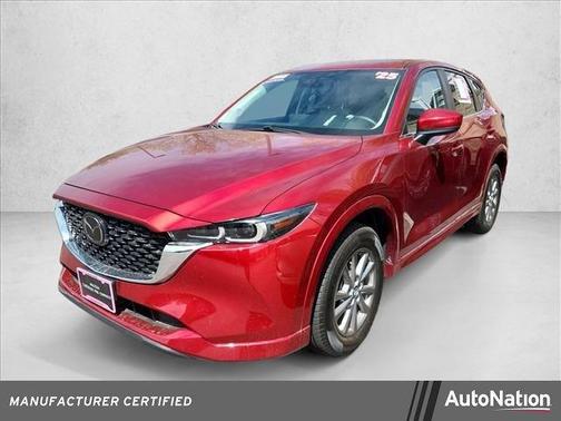 Soul Red Crystal Metallic 2025 Mazda CX-5 2.5 S Preferred Package