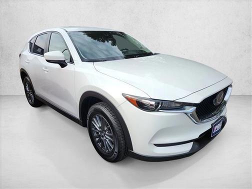 Snowflake White Pearl 2021 Mazda CX-5 Touring