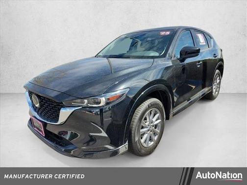 Jet Black Mica 2025 Mazda CX-5 2.5 S Preferred Package